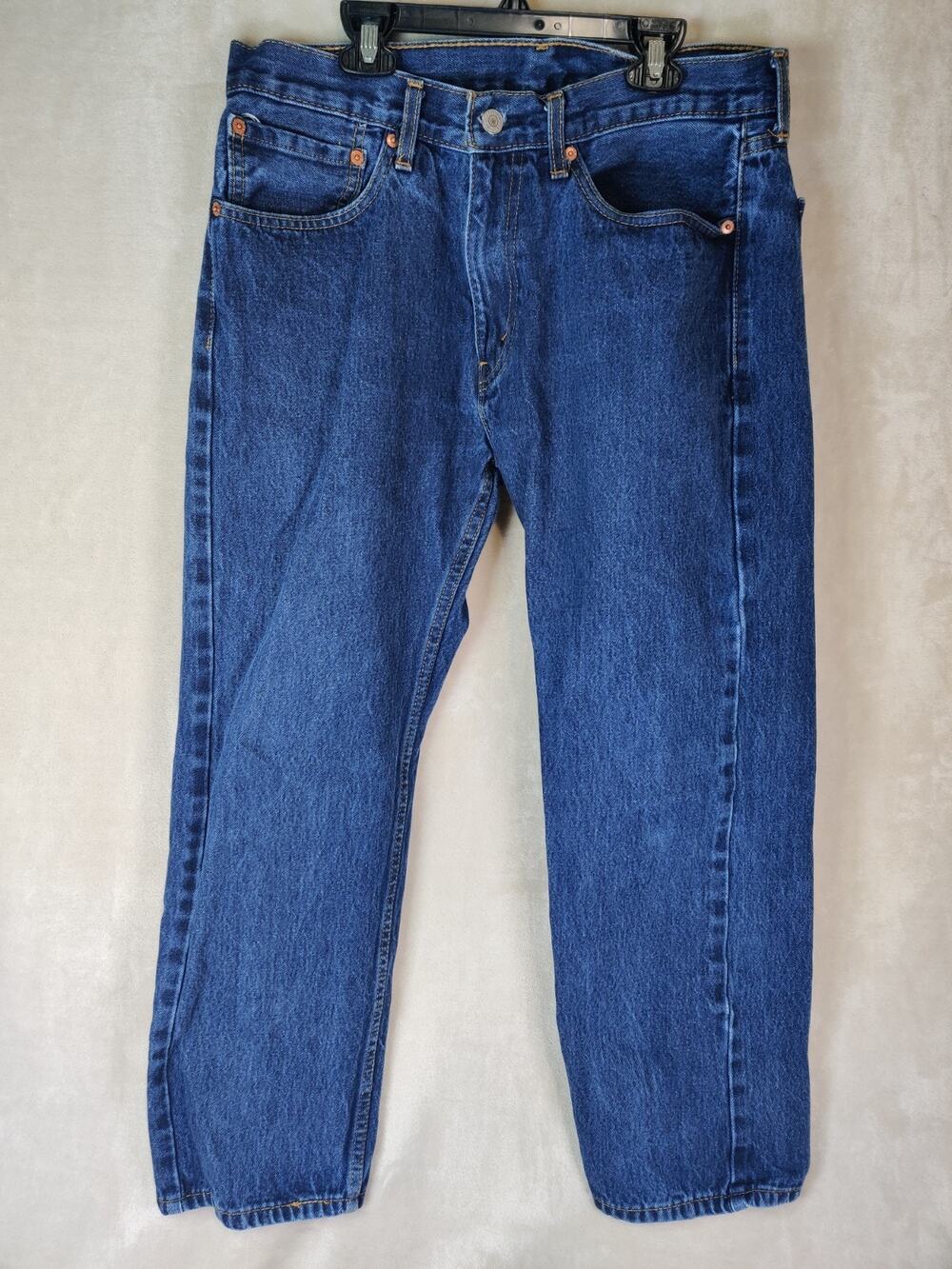 Vintage Levi's 505 Regular Fit Jeans, Size 34 x 29 - Blue Y2K